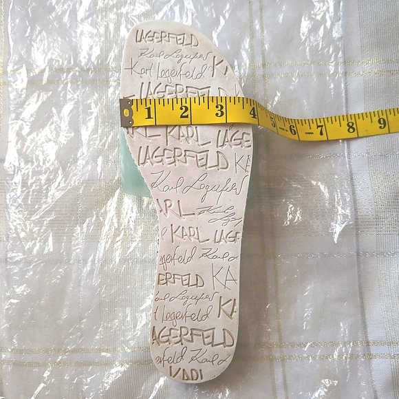 Karl Lagerfeld Mint Julep Billi Fashion Slide Sandal - Picture 12 of 12